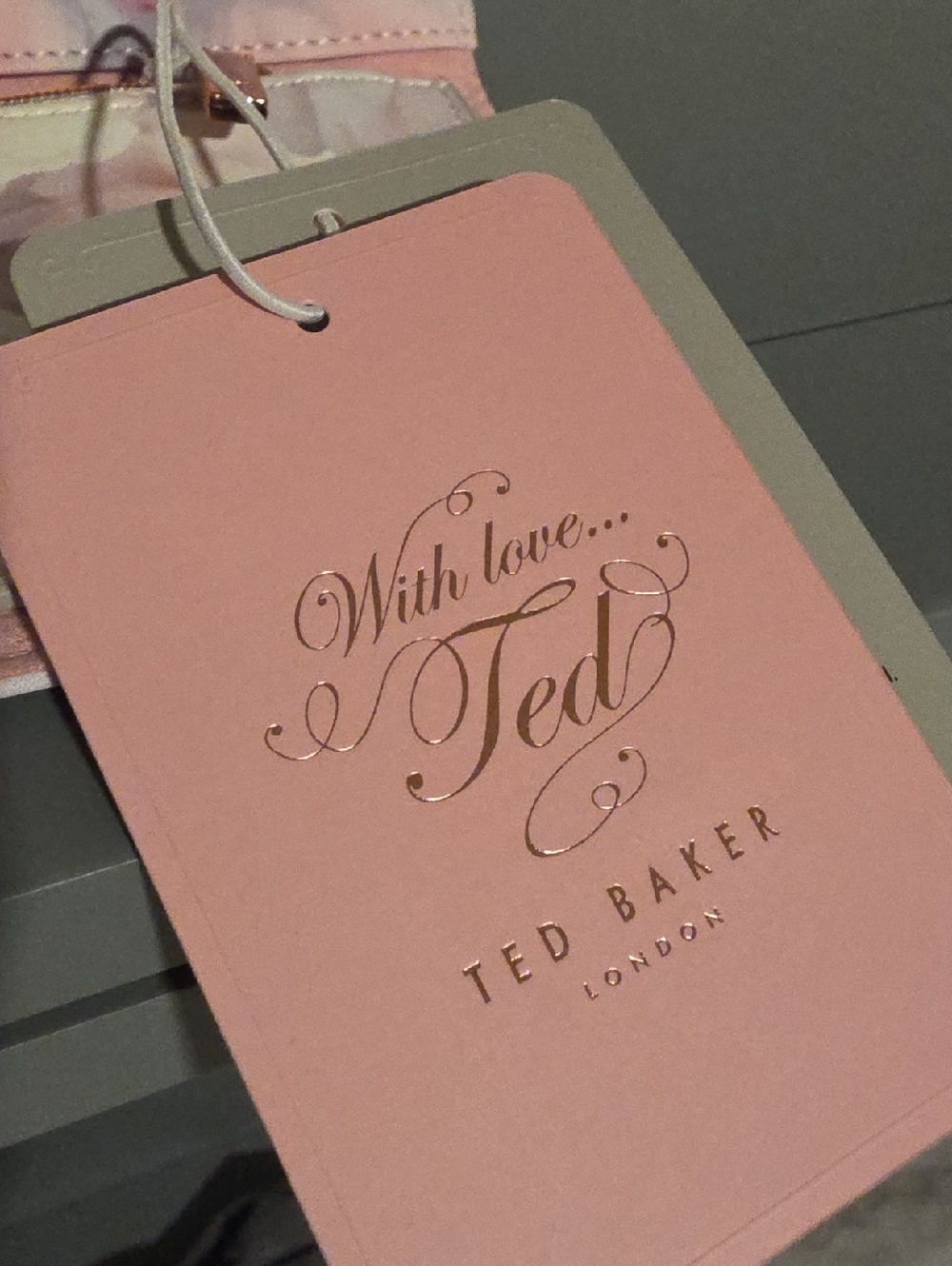 TED BAKER LONDON NWT Chelsea Pastel Floral Roll Travel Jewelry Clutch - Picture 11 of 16